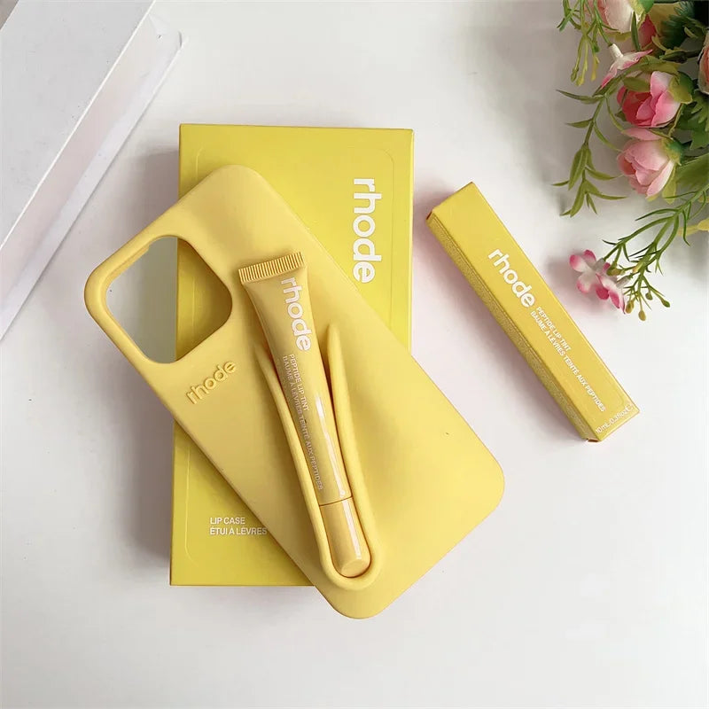 RHODE Lip Gloss Case For iPhone 17 Air 16 15 14 13 12 11 Pro Max.