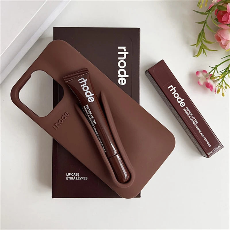 RHODE Lip Gloss Case For iPhone 17 Air 16 15 14 13 12 11 Pro Max.