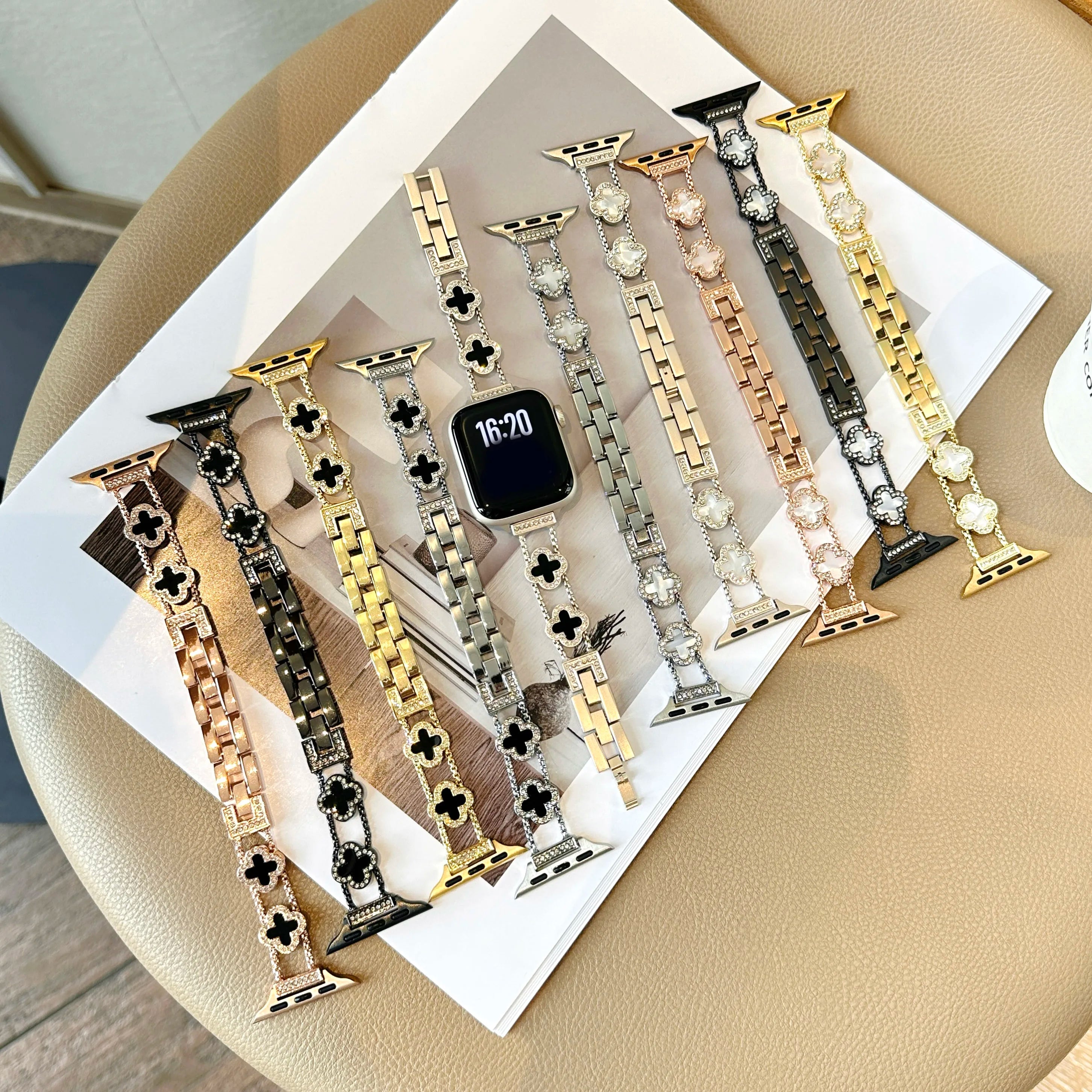 High quality  Stainless steel bracelet link For Apple Watch band Series 11/8/7/6/10 40mm 41mm 38mm 42mm 44mm 45mm 46mm Strap