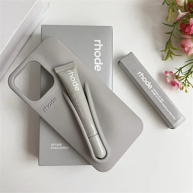 RHODE Lip Gloss Case For iPhone 17 Air 16 15 14 13 12 11 Pro Max.